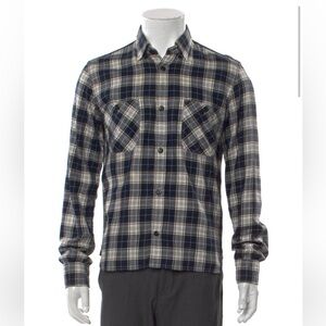 Comme De Garçons Homme Plaid Button-Up Shirt